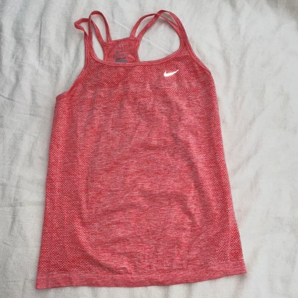 Nike Dri-FIT Pink Racerback Athletic Tank Top